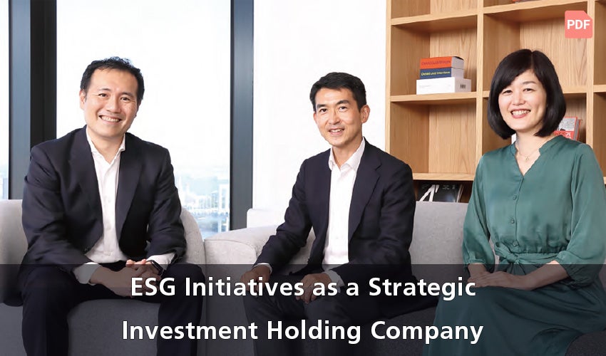 ESG Initiatives as a Strategic Investment Holding Company