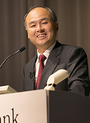 ソフトバンクグループ株式会社 代表取締役 会長兼社長執行役員 孫 正義