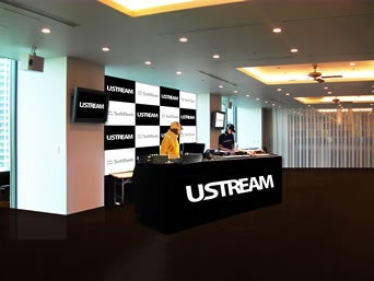 Ustream Studio DJブース