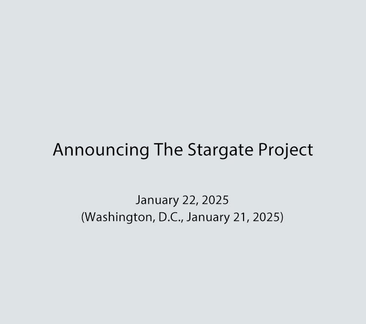 Announcing The Stargate Project