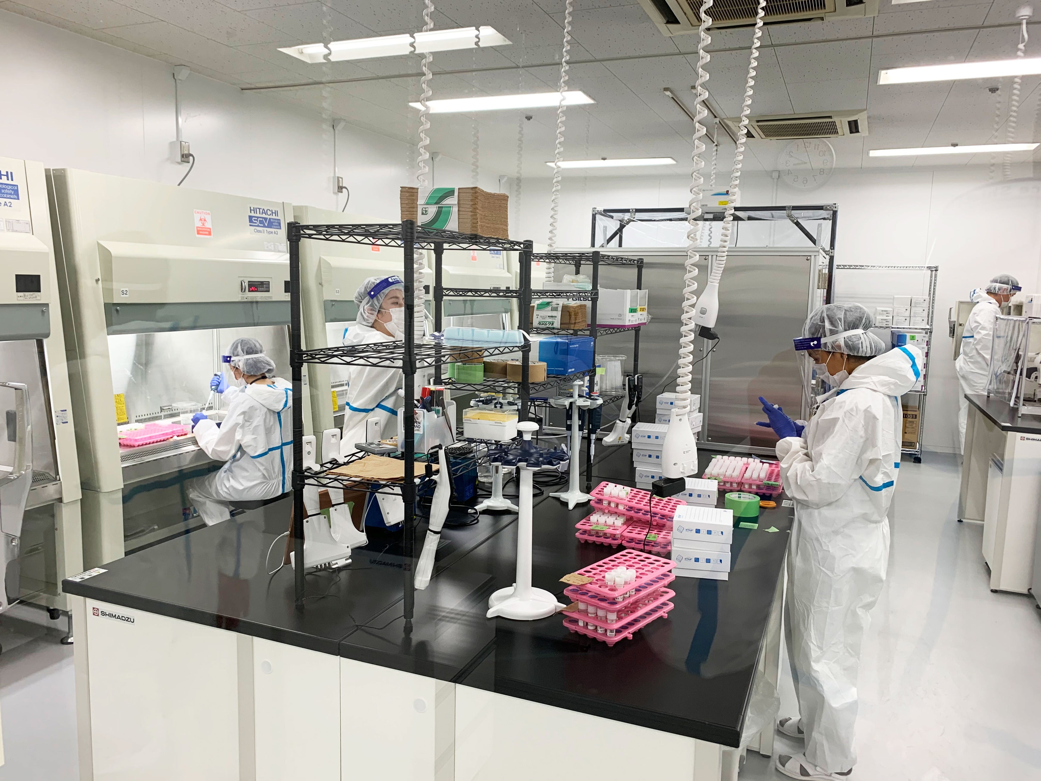 Establishing PCR Testing Center （SoftBank Group Corp.）