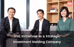 ESG Initiatives as a Strategic Investment Holding Company