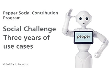 Pepper Social Contribution Program Social Challenge Three years of examples